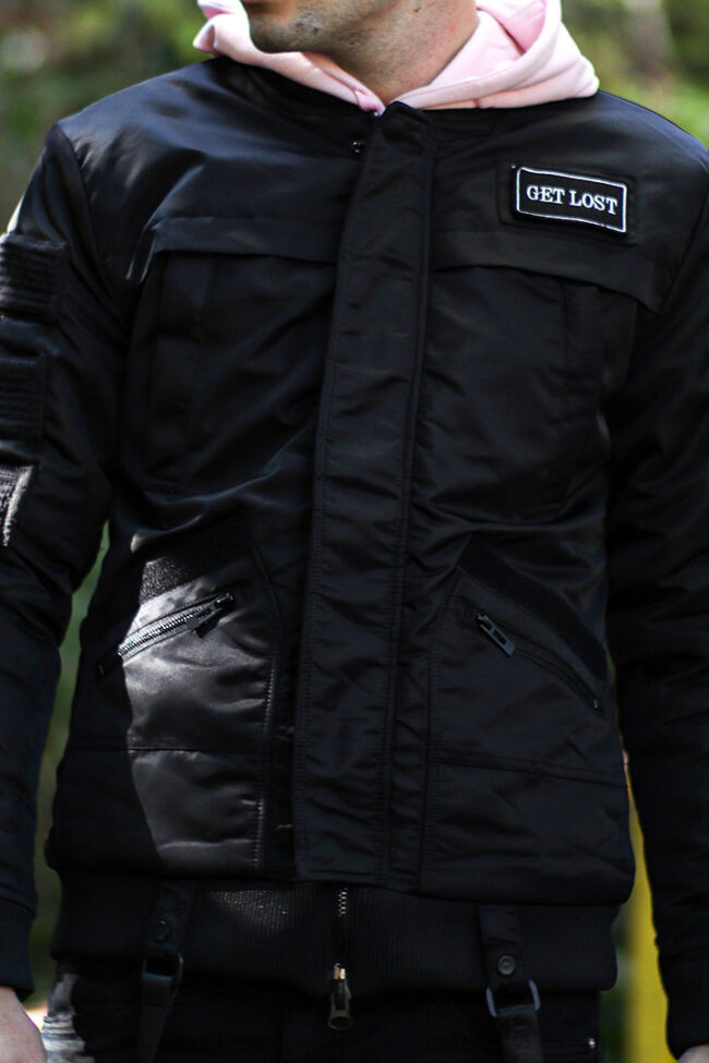 Βomber Jacket Μαύρο (36201002)