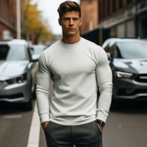 Πλεκτό Crew Neck Εκρού (30211017)