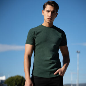 Ανδρικό T-shirt Topmen Γκοφρέ Κυπαρισσί (12310016)