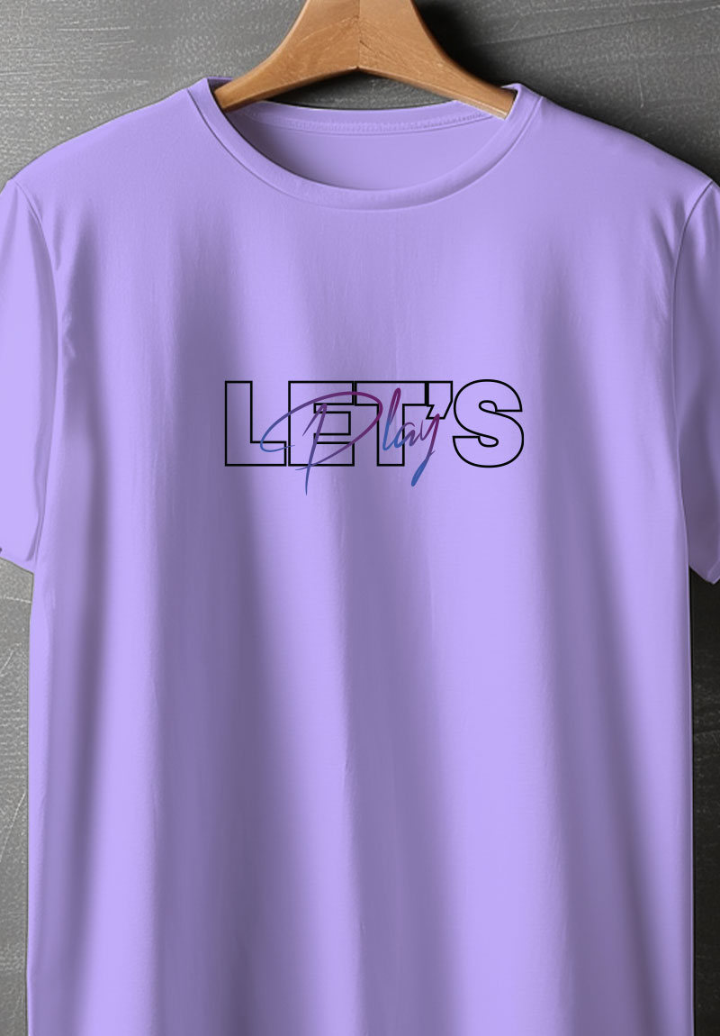 10 Ανδρικό T-shirt Topmen Μωβ Με Τύπωμα Let's Play (12310070) - Image 1