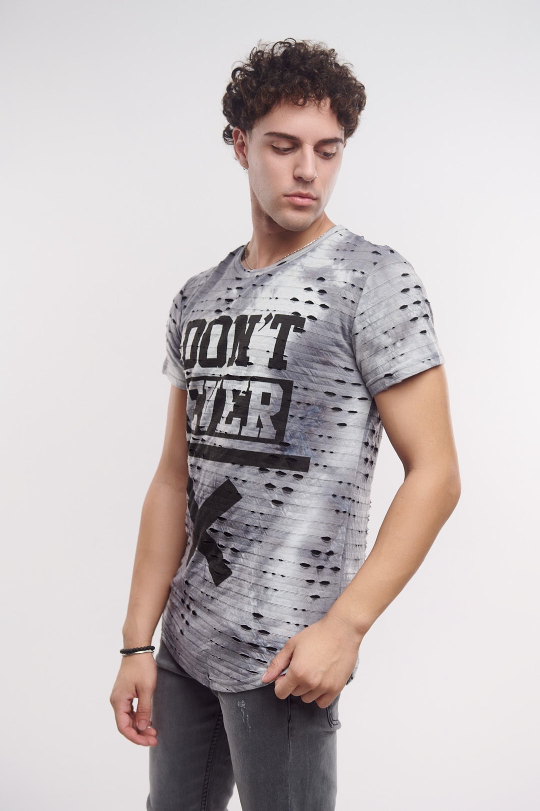 noi-shame-1519 Ανδρικό T-shirt Topmen Γκρί (12410006) - Image 1