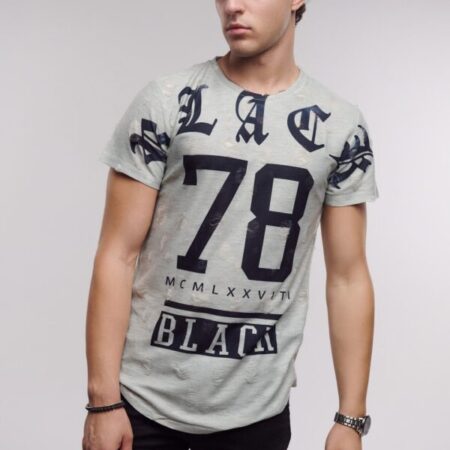 Ανδρικό T-shirt Topmen Γκρί (12410009)