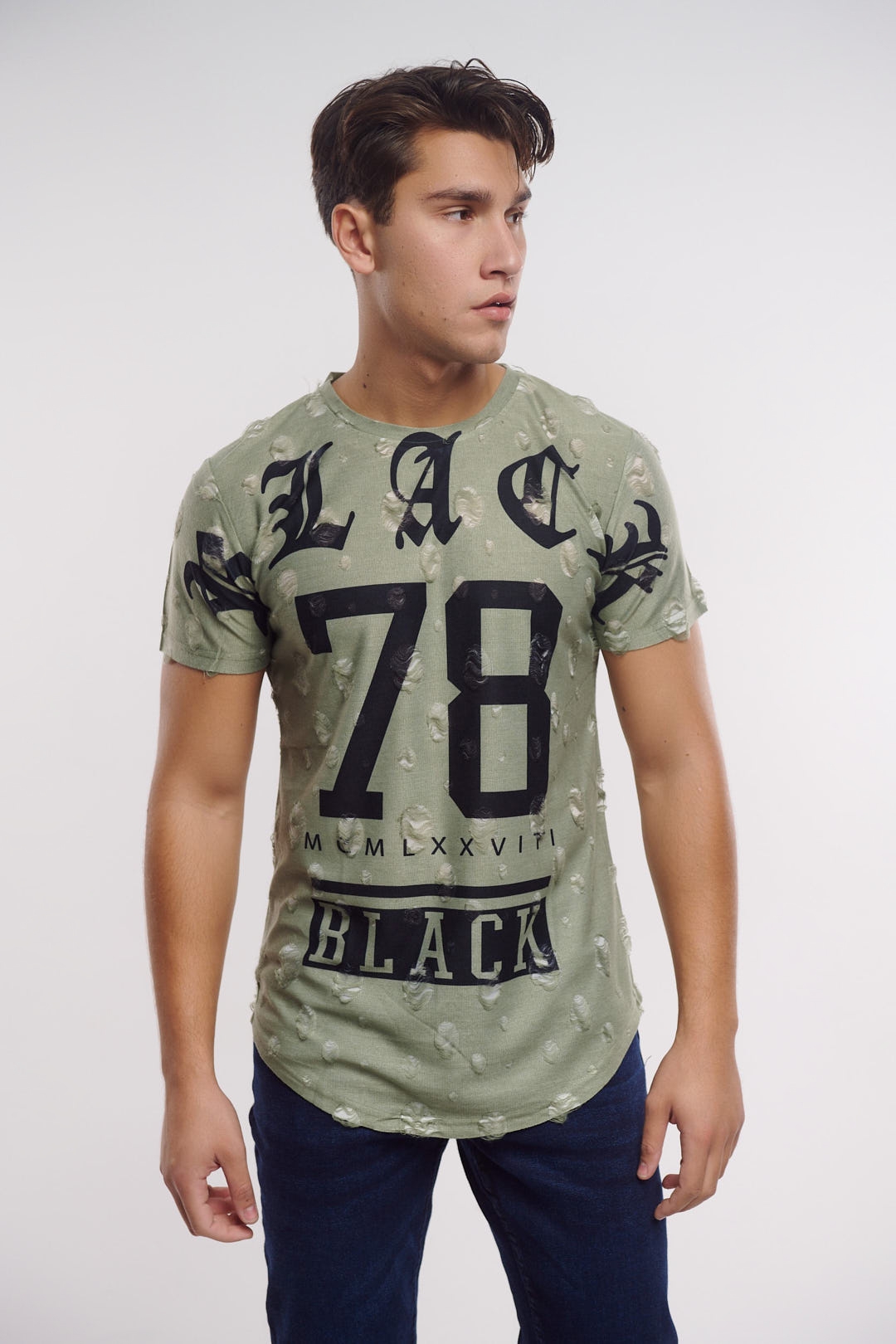 noi-shame-1910 Ανδρικό T-shirt Topmen Χακί (12410002) - Image 1