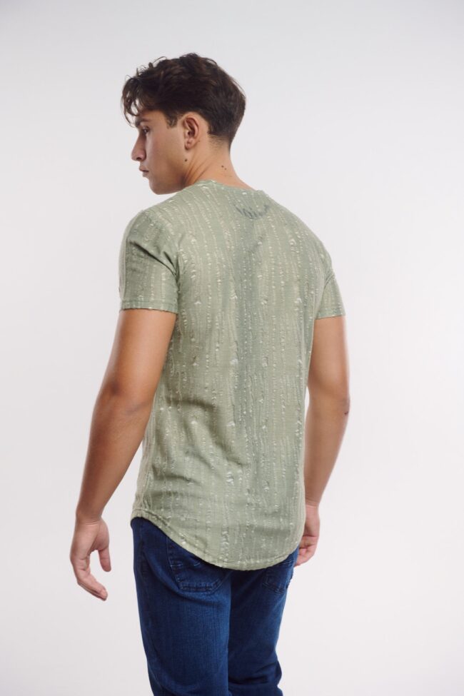 Ανδρικό T-shirt Topmen Χακί (12410004) - Image 2