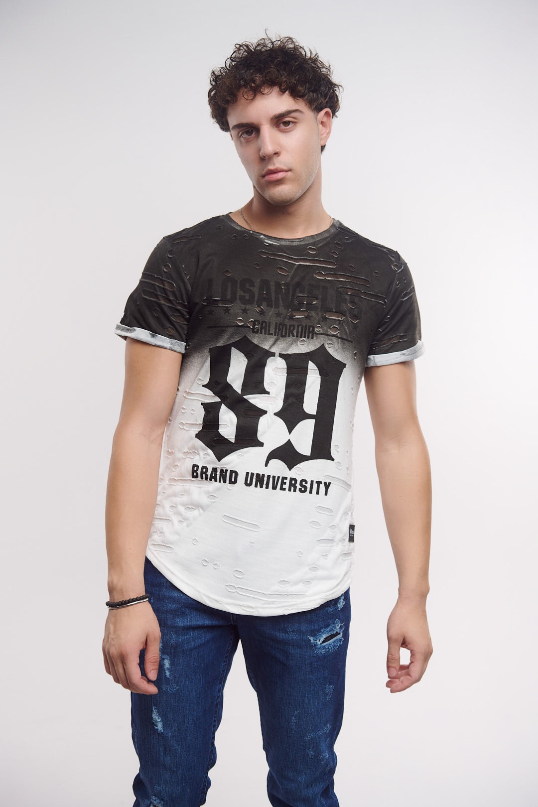noi-shame-2100 Ανδρικό T-shirt Topmen Λευκό (12410011) - Image 1