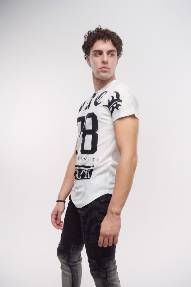 Ανδρικό T-shirt Topmen Λευκό (12410003) - Image 2