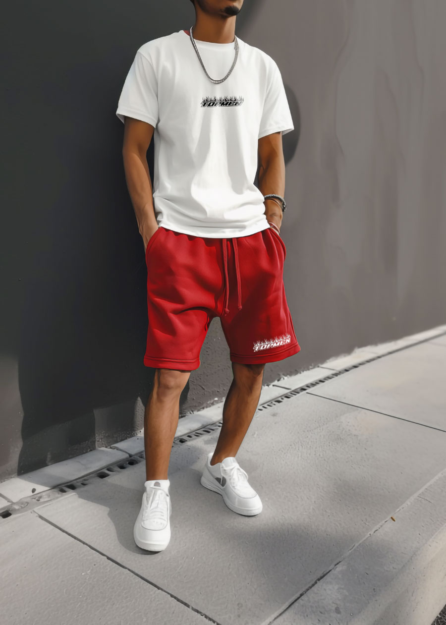setredwhite Σετ T-shirt και Βερμούδα - 21240010 - Image 1