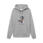 Φούτερ Γκρι Μελανζέ με τύπωμα Off The Wall (51240056)