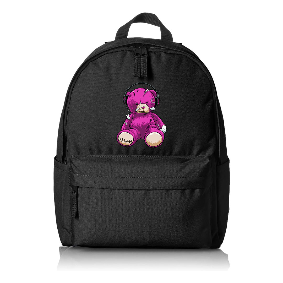 23 (1) Backpack Μαύρο με τύπωμα (88240050) - Image 1