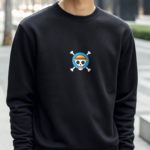 Φούτερ Μαύρο με τύπωμα Skull with Hat (51250007) - Image 3