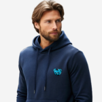 Φούτερ Navy με τύπωμα Street Rules (51250014) - Image 2