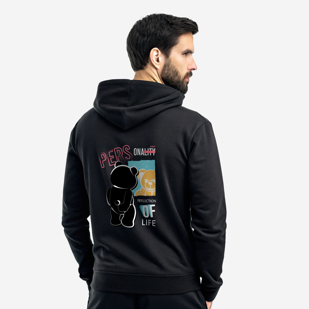 51250017.back Φούτερ Μαύρο με τύπωμα Persona (51250017) - Image 1