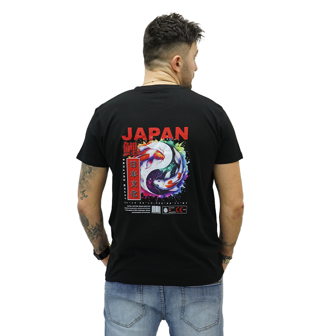2 BACK Ανδρικό T-shirt Topmen Japan (12510002) - Image 1